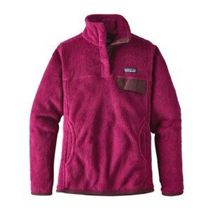 Patagonia Women's Re-Tool Snap-T® Pullover in Magenta, Size Medium